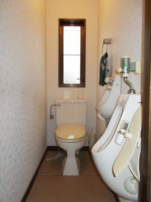 すっきりと使いやすいトイレに